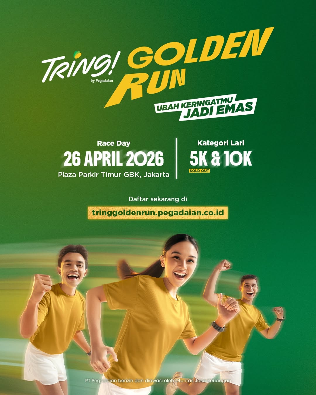Tring! Golden Run 2026